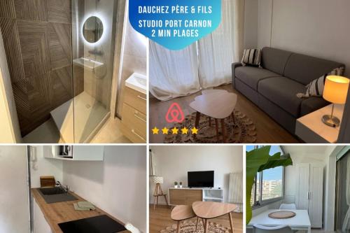 Carnon-Plage Apartamento | Studio 2 pers - 3 min Beach - Port Carnon