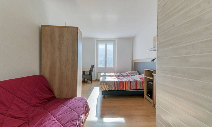 Arvillard Apartamento | Estudio '206' con piscina compartida, terraza compartida y Wi-Fi