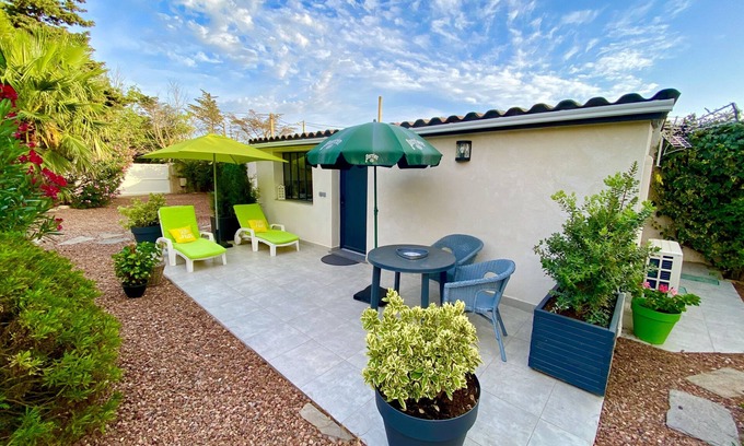Le Grau-dʼAgde Apartamento | Studio 25m2, Indépendant Avec Terrasse , a 50 Mètres de la mer