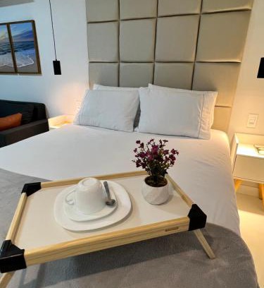 Armacao Apartamento | Studio 304 Salvador, Fantástico, com Vista Mar, no Bairro de Jardim Armação, a 300m do Novo Centro de Convenções de Salvador - CCS e do Parque dos Ventos