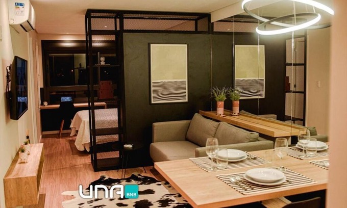 Sao Goncalo Apartamento | Studio 308 no Parque Una com garagem