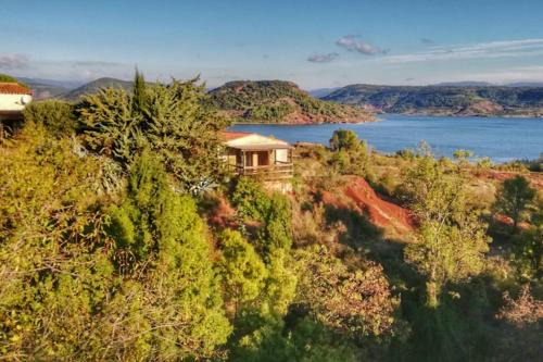 Liausson Apartamento | Studio 32m2 - dans propriété avec vue imprenable sur le Lac du Salagou