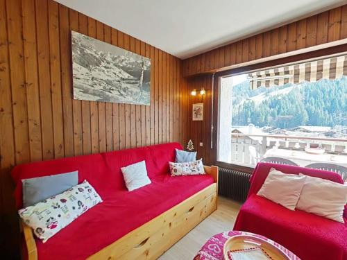 Le Grand-Bornand Apartamento | Studio 4 pers, centre village, proche commerces et pistes, TV incluse - FR-1-241-29
