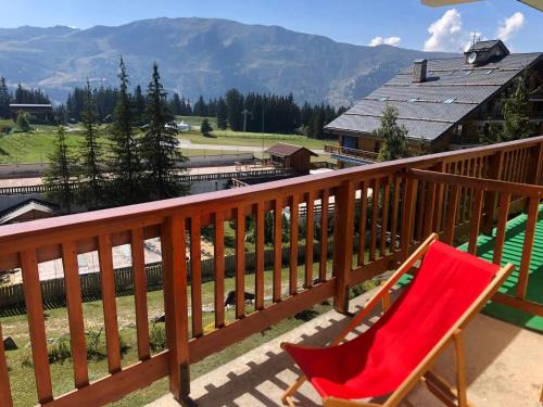 Meribel Apartamento | Studio 4 pers Méribel Altiport, pied des pistes, proche golf, terrasse sud - FR-1-411-936
