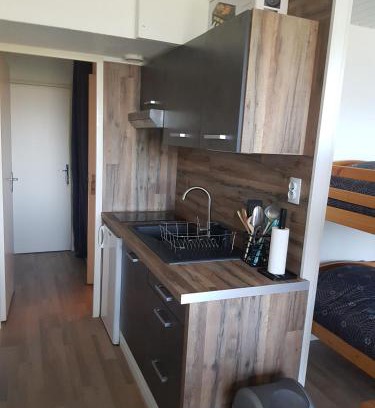 Villarembert Apartamento | Studio 4 personnes au pied des pistes. Le Corbier