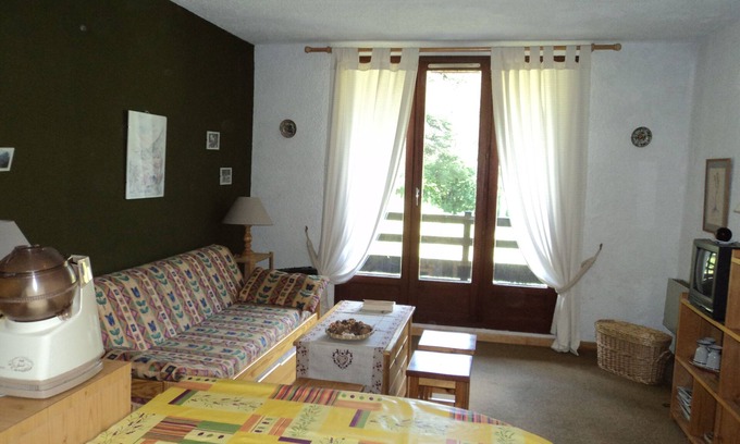Risoul Apartamento | Estudio 4 dormir en la estación de esquí de los Alpes del Sur