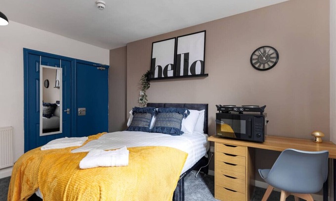 Middlesbrough Apartamento | 🌟Studio 5 - City Centre - Free Wifi & Smart TV🌟