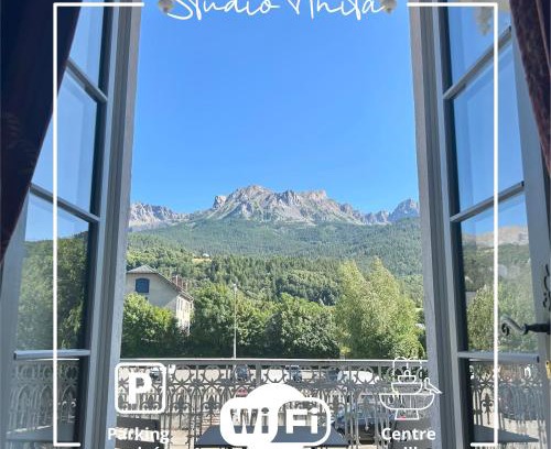 Barcelonnette Apartamento | Studio Anita - Centre ville - Parking privé