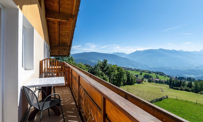 Maranza Apartamento | Apartamento estudio 'Apt Waldblick' con vistas a la montaña, terraza privada y Wi-Fi