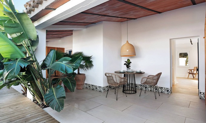 El Palmar Apartamento | Apartamento estudio "Bedandbeach" cerca de la playa con terrazas privadas y Wi-Fi
