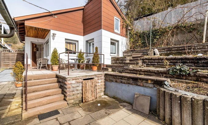 Albstadt Apartamento | Apartamento-estudio 'Ferienwohnung Behrens-Reinke' con terraza privada, jardín compartido y Wi-Fi