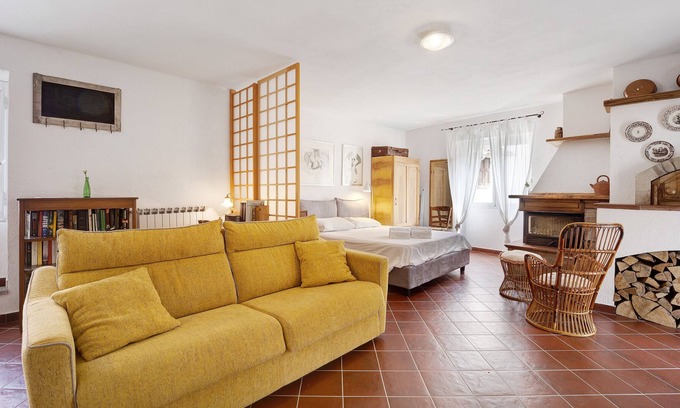 Rossi Apartamento | Apartamento estudio 'Casetta Mulino' con terraza privada y Wi-Fi