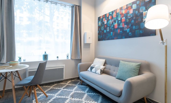 Villette Gare Apartamento | Estudio-Apartamento-Baño con ducha-Vista a la Calle-Studio avec Mezzanine