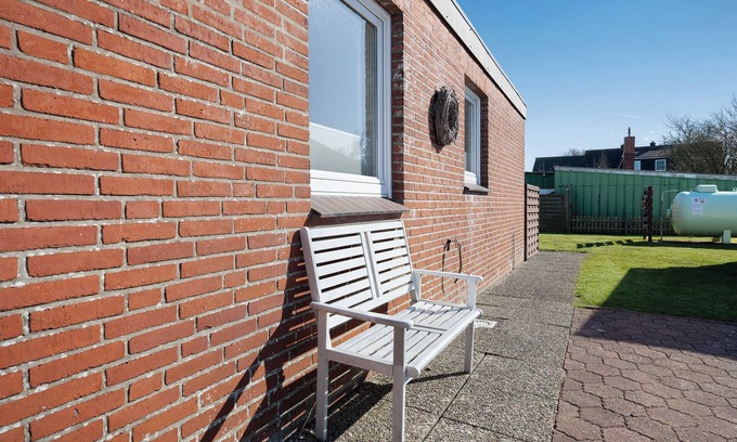 Suederhafen Apartamento | Apartamento estudio 'Ferienwohnung Friesenkoje' con terraza privada, jardín compartido y Wi-Fi