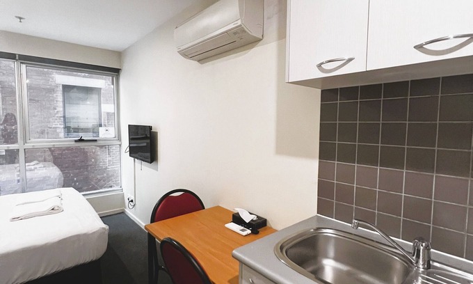 Carlton South Apartamento | Studio Apartment in CBD | Free Wi-Fi | Walk to Shops and Attractions