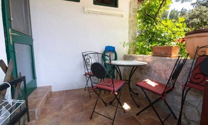 Artatore Apartamento | Apartamento Estudio en Mali Lošinj con Terraza, Acondicionador, WIFI, Lavadora (4913-2)