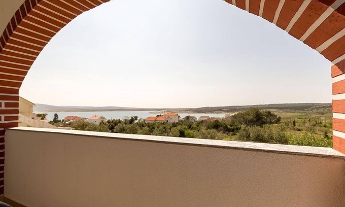 Caska Apartamento | Apartamento Estudio en Novalja con Seaview, Terraza, Acondicionador, WIFI (3565-4)