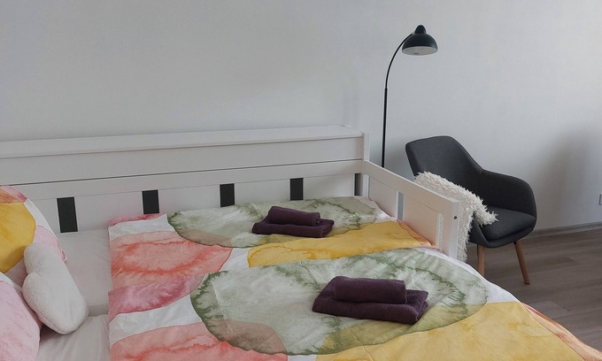 Nusle Apartamento | Studio apartment in Prague, cozy, 2min from the metro station Vyšehradská