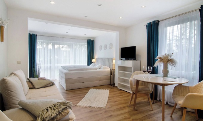 Bad Duerrheim Apartamento | Apartamento de una habitación 'Nº 1' con jardín comunitario y Wi-Fi