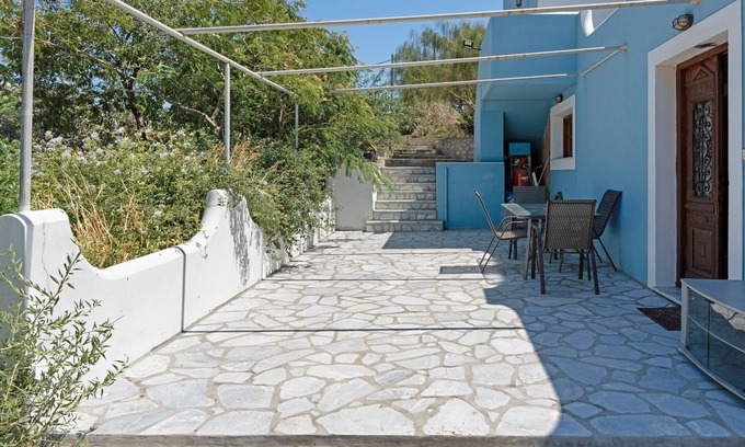 Leros Apartamento | Estudio 'Patela' con vistas al mar, Wi-Fi y aire acondicionado