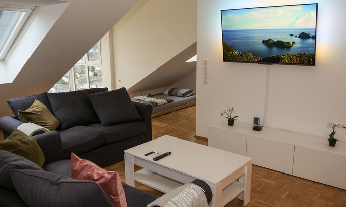 Lahnstein Apartamento | Studio apartment with panoramic views of the Middle Rhine Valley