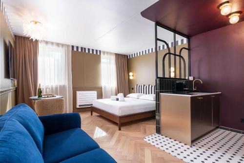 Villette Gare Apartamento | Studio Art Déco Escapade Élégante et Raffinée