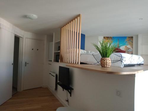 Ancenis Apartamento | Studio atypique et chaleureux coeur d'Ancenis