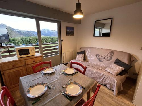 Le Grand-Bornand Apartamento | Studio au cœur du Chinaillon avec Parking et Balcon, 4 couchages - FR-1-241-176