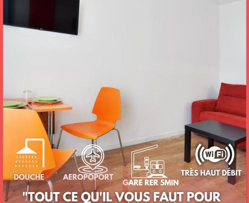 Juvisy-sur-Orge Apartamento | Studio au calme proche Gare - 25' Paris centre