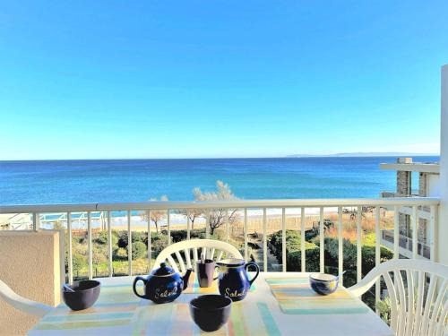 Le Lavandou Apartamento | Studio au Lavandou avec Terrasse et Vue Mer - FR-1-251-237