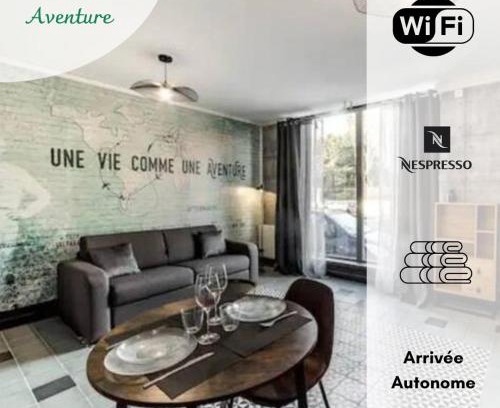 Charbonnieres-les-Bains Apartamento | Studio AVENTURE - Le Méridien #Lave-vaisselle #Wifi #Ventilateur