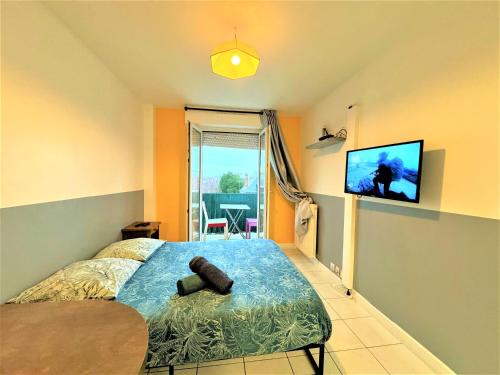 Melun Apartamento | Studio Avec Balcon Proche Gare