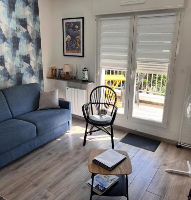 Berck-sur-Mer Apartamento | Studio avec grand balcon Marin