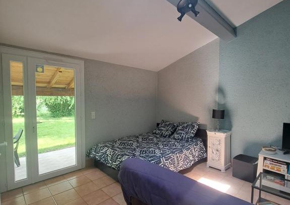 Roquefort Apartamento | Studio avec jardin à 5 min du Parc Walibi