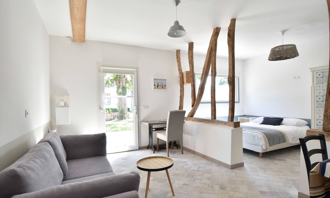 Verton Apartamento | Studio Avec Terrasse Pour Couple - Adapté PMR - Wifi