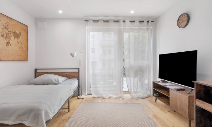 Hochzoll-Nord Apartamento | Estudio 'Ay Homes 09' con balcón y Wi-Fi