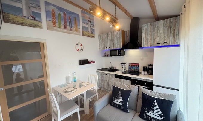 Dolus-d'Oleron Apartamento | Studio Azur et Mer tout CONFORT