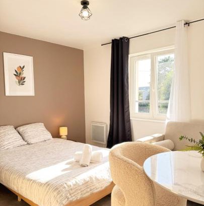 Meaux Apartamento | Studio B5 - Centre-Ville Meaux - Proche Disneyland