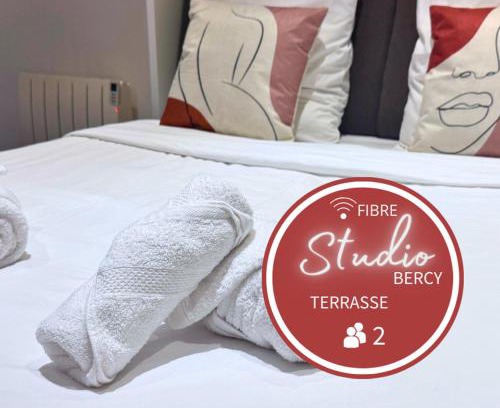 12th Arrondissement Apartamento | Studio Bercy - Terrasse - Paris