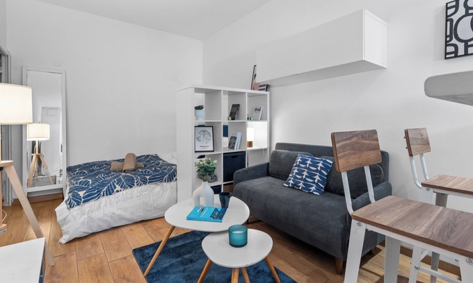 Chantiers Apartamento | Studio Bleu Roi - 5min from the Château de Versailles