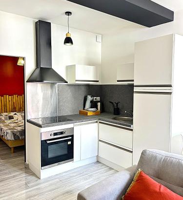 Quartier Saint-Marc - Croix de Pierre - Saint-Nicaise Apartamento | Studio Bohème