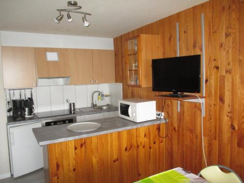 Besse-et-Saint-Anastaise Apartamento | Studio cosy au cœur de Super Besse, proche des pistes - FR-1-814-9