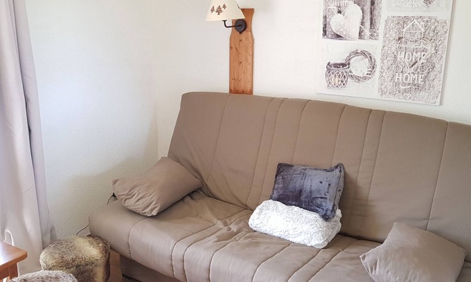 La Joue du Loup Apartamento | Estudio cabina para 4 personas, terraza, estacionamiento, mascotas permitidas
