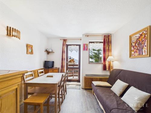 La Rosiere Apartamento | Studio cabine 4/5 pers, balcon exposé sud, à 50m des pistes, parking inclus - FR-1-398-513