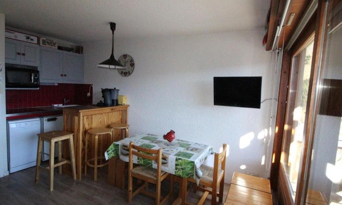 Auris Apartamento | Studio cabine 4 pers au pied des pistes avec parking gratuit - Auris en Oisans - FR-1-297-151