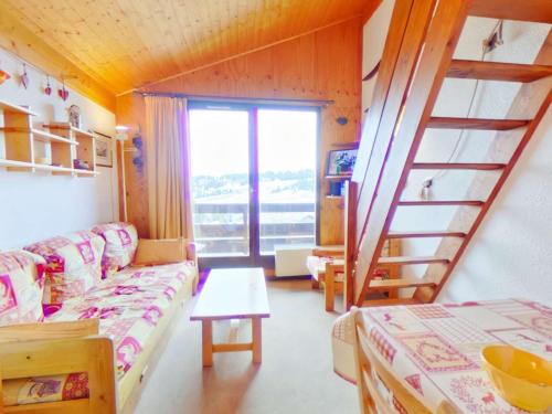 Les Saisies Apartamento | Studio cabine 4 pers., Les Saisies, bal., kitchenette, prox. centre et ski - FR-1-594-145