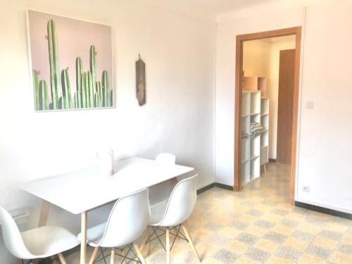 Mediterranee Apartamento | Studio calme avec jardin