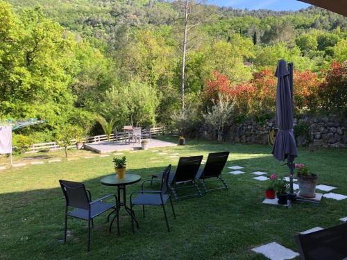 Le Bar-sur-Loup Apartamento | Studio calme et agréable avec acces jardin partage