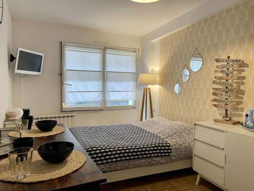 Noirmoutier-en-l'Ile Apartamento | Studio charmant à Noirmoutier, centre accessible à pied, WiFi, local à vélos, ménage inclus - FR-1-224B-146