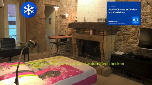 Les Cordeliers Apartamento | Studio Charme et Confort aux Cordeliers